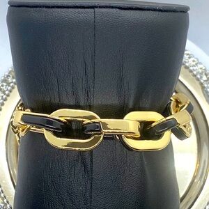 NWT Gold and Black Links Bracelet
